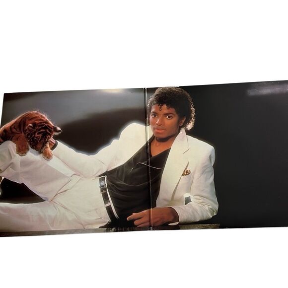 Michael Jackson Thriller Epic Vinyl Records LP - Picture 3 of 9